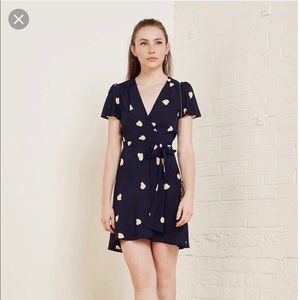 Reformation Penny Dress in heart print
